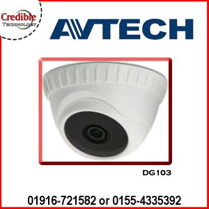 DG103 HD CCTV 1080P IR Dome Camera